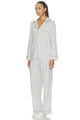 Gisele Printed Long Pajama Set
