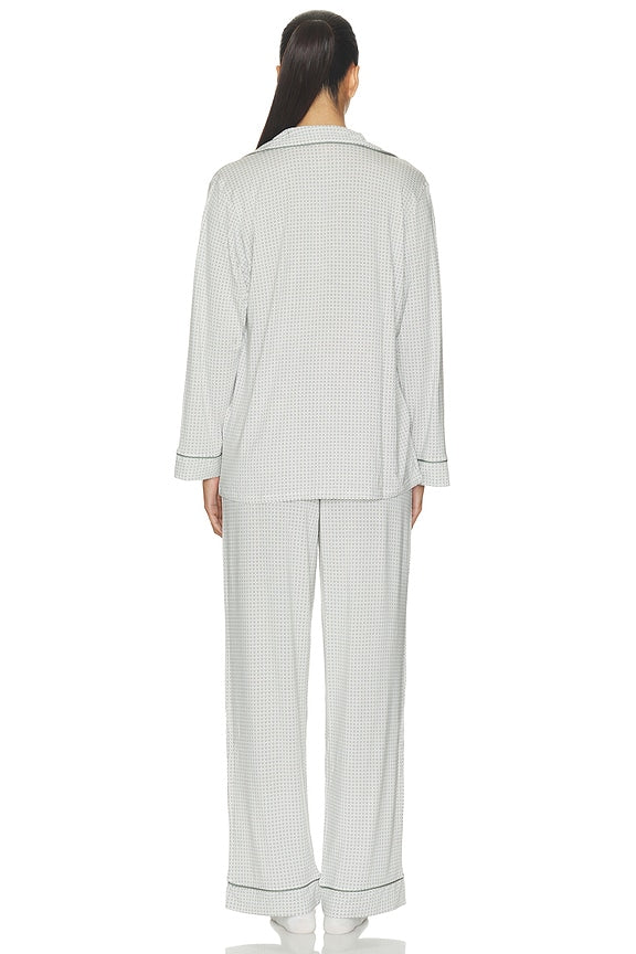 Gisele Printed Long Pajama Set
