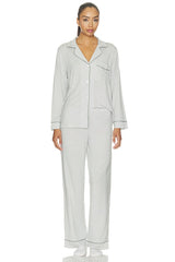 Gisele Printed Long Pajama Set