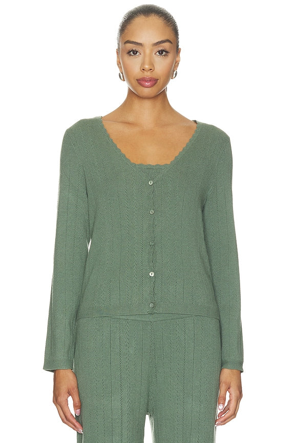 Pointelle Cardigan