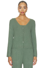 Pointelle Cardigan