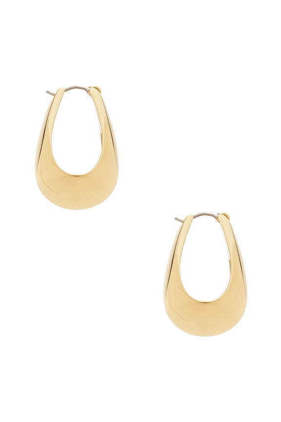 Teardrop Hoop Earrings