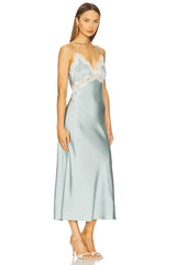 Evy Satin Slip Dress