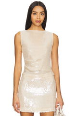 Elodie Reed Sequin Top
