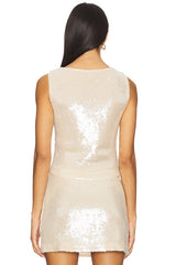 Elodie Reed Sequin Top