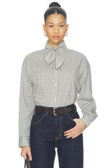 Clair Tie Neck Shirt