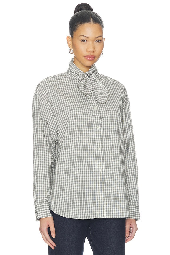 Clair Tie Neck Shirt