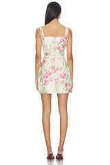 Greta Square Neck Mini Dress