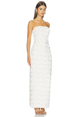 Silvana Strapless Gown