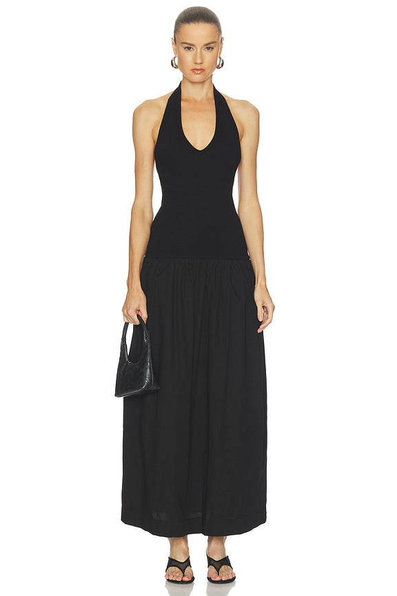 Cotton Halter Dress