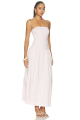Cotton Bandeau Dress