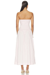 Cotton Bandeau Dress