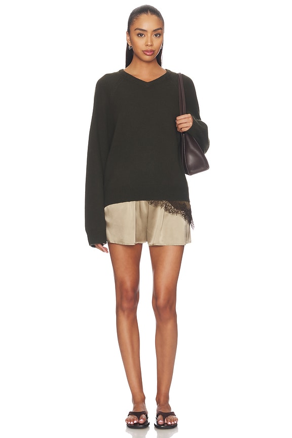 Silk Satin Mini Short