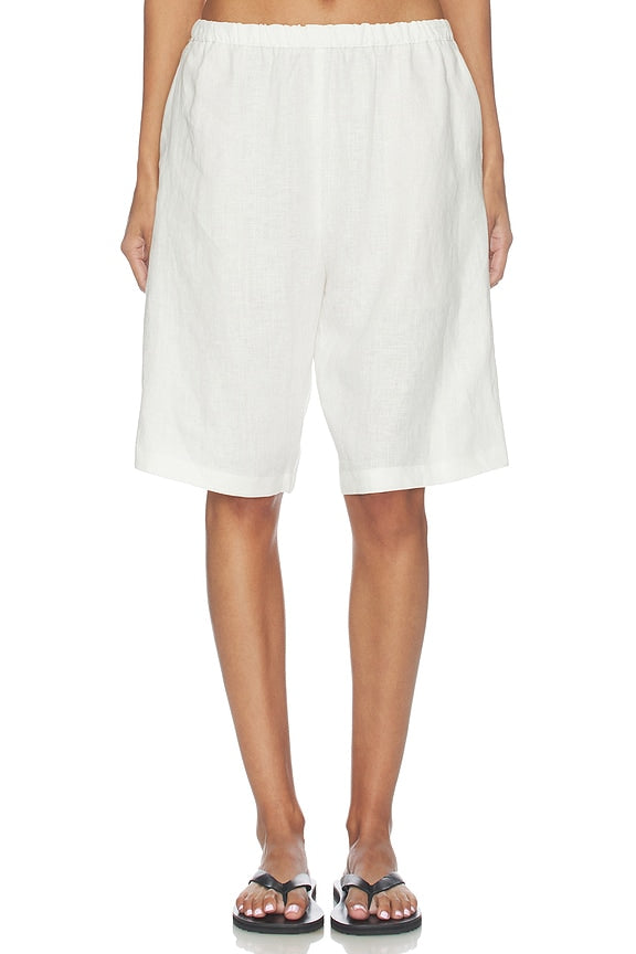 Linen Bermuda Short