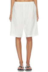 Linen Bermuda Short