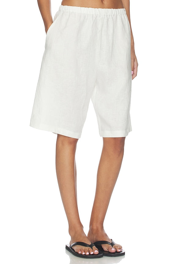 Linen Bermuda Short