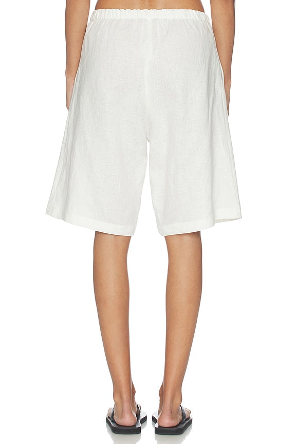 Linen Bermuda Short