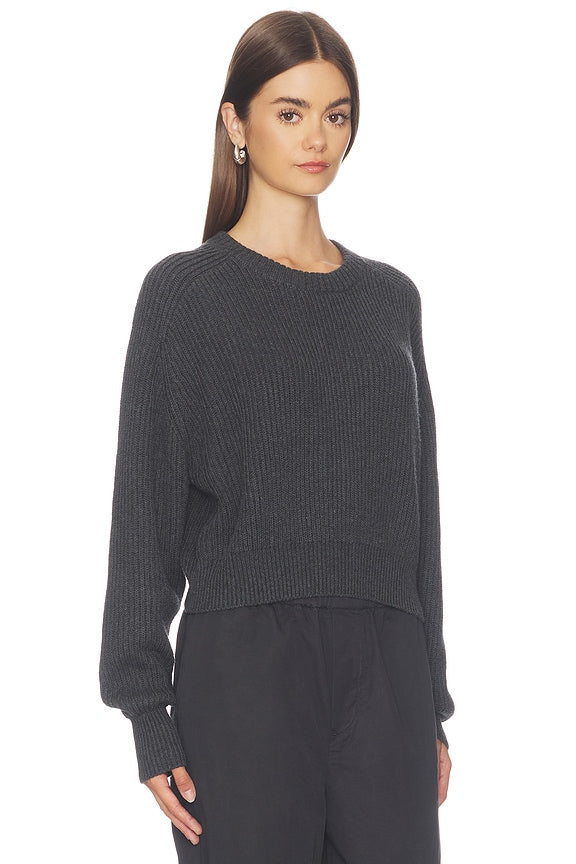 Cotton Cashmere Raglan Sweater