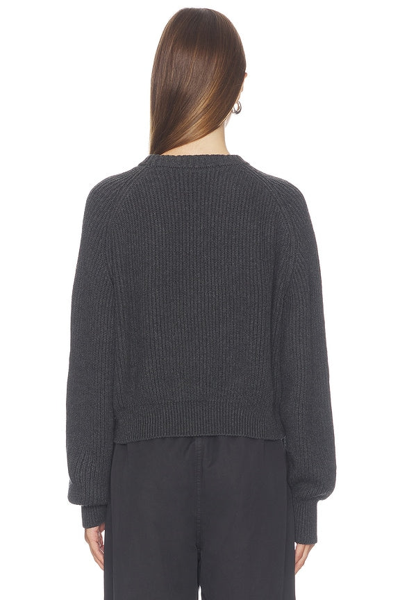 Cotton Cashmere Raglan Sweater
