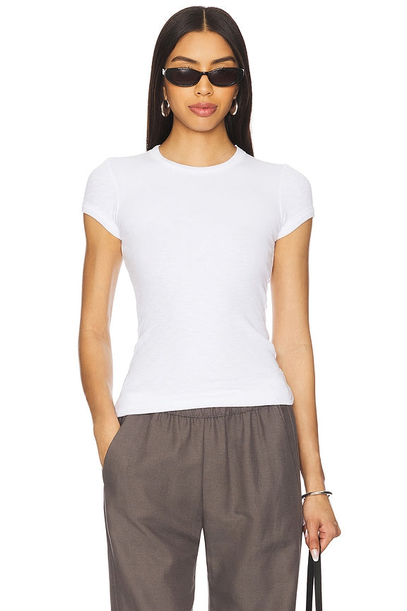 Cap Sleeve Crew Tee
