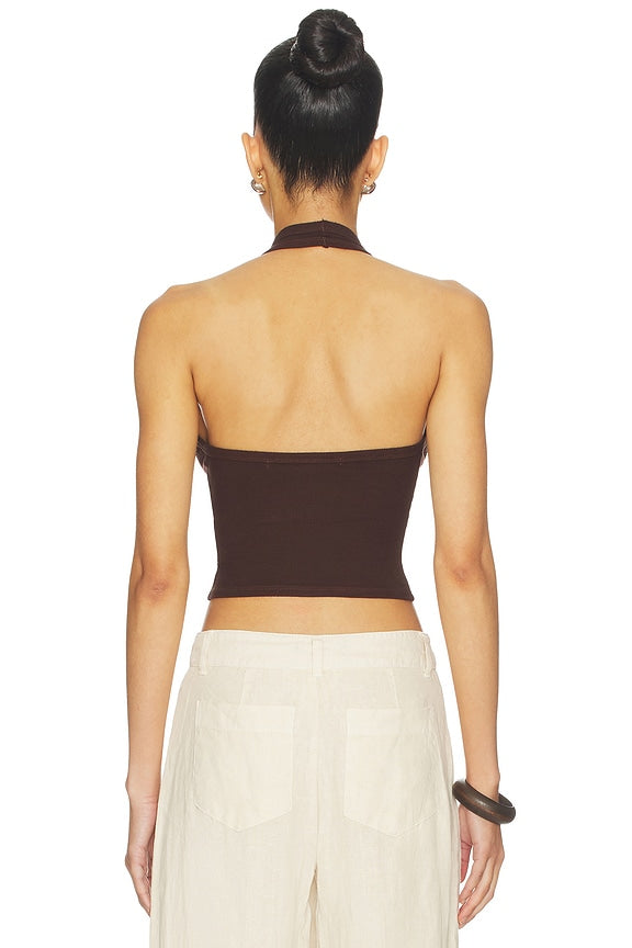 Silk Rib U Halter