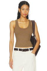 Military Rib Crop Tank