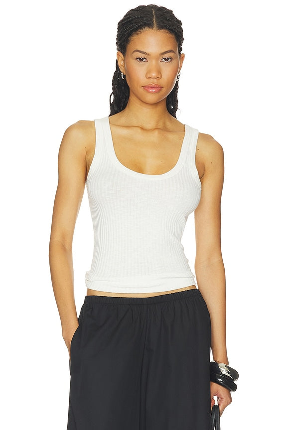 Military Rib Crop Tank