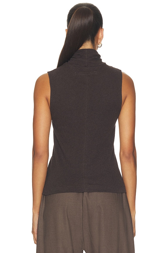 Cashmere Jersey Shell Top