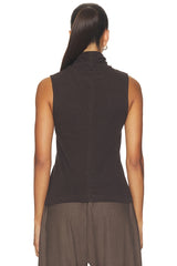 Cashmere Jersey Shell Top