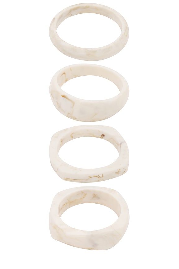 Marble Resin Bangles