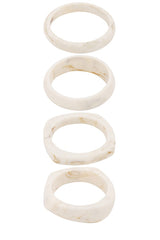 Marble Resin Bangles
