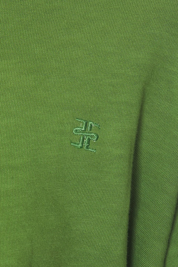 Cropped Half-zip Sweatshirt