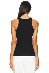 High Neck Fitted Tank Top