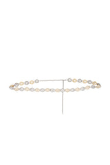 Polished Pebble Mixed Metal Belt