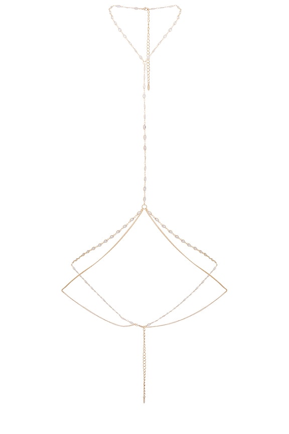 Crystal Baguette Body Chain
