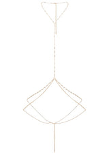 Crystal Baguette Body Chain