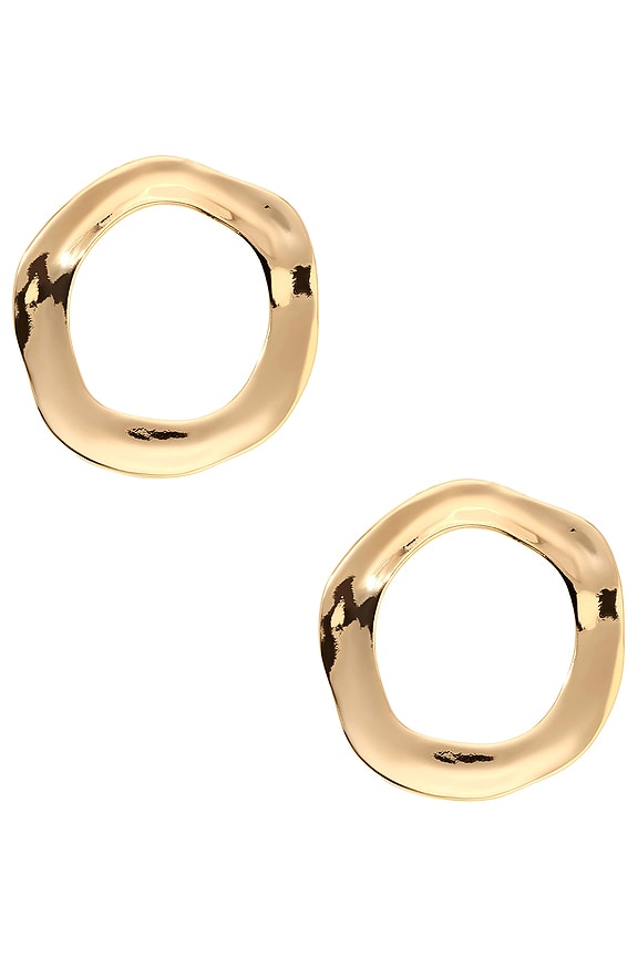 Open Circle Earrings