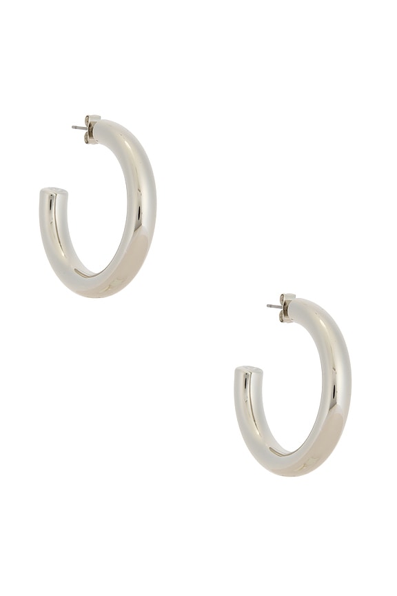 Medium Thick Classic Hoops