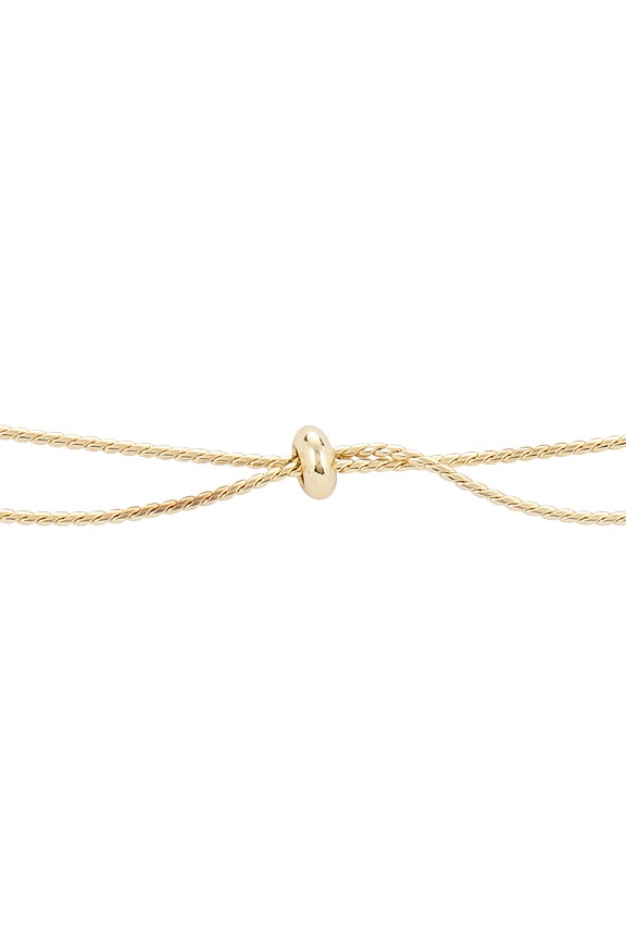 x REVOLVE Open Circle Tassel Necklace