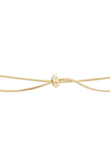 x REVOLVE Open Circle Tassel Necklace