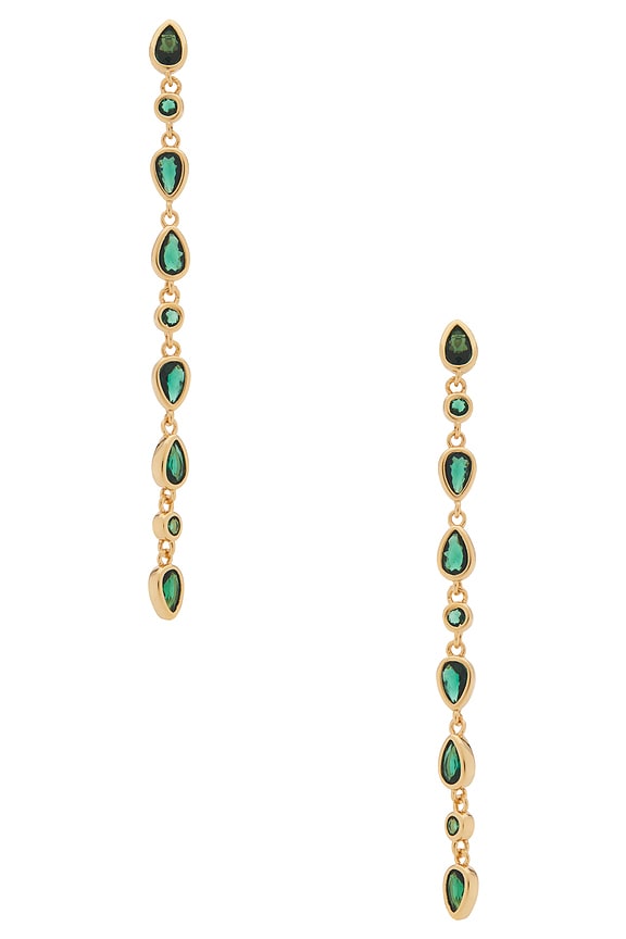 Crystal Rainfall Earrings