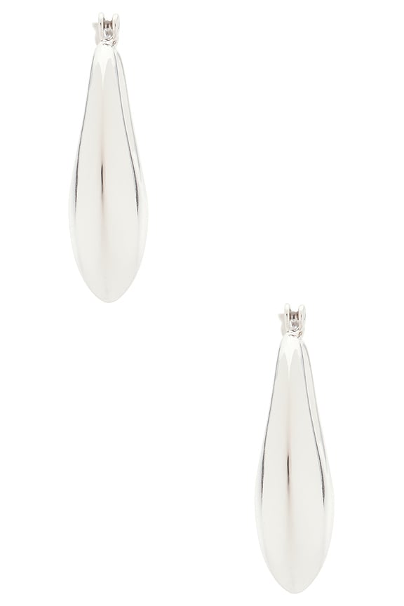 Chunky Oval Hoop Earrings