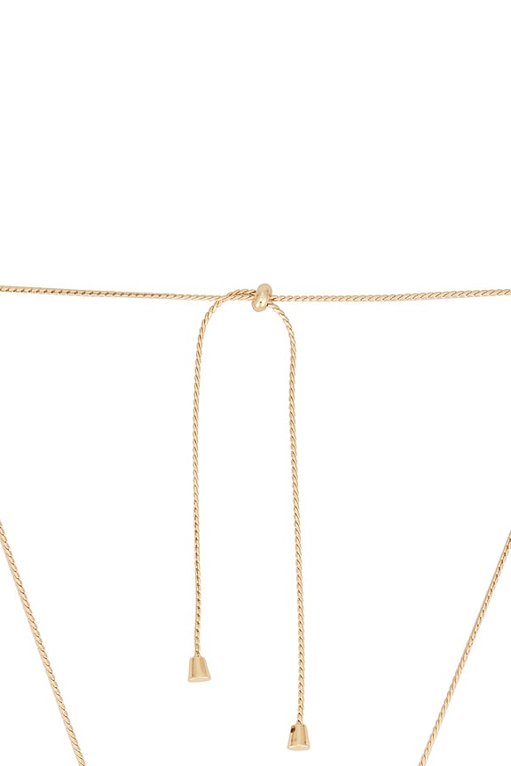 Molten Marquise Pendant Necklace