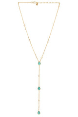 Dewdrop Lariat Necklace