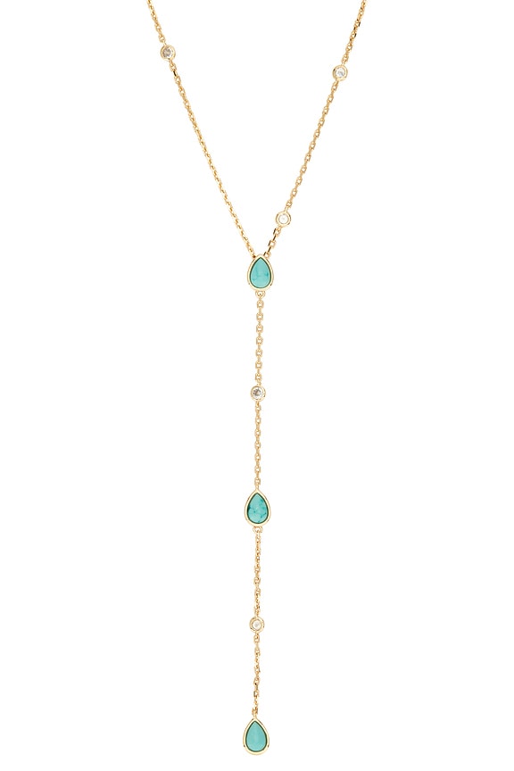 Dewdrop Lariat Necklace