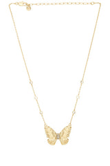 Fluttering Glow Pendant Necklace