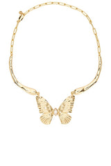 Fluttering Glow Collar Necklace