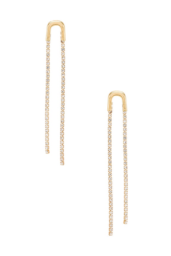 Double Chain Drop Earring