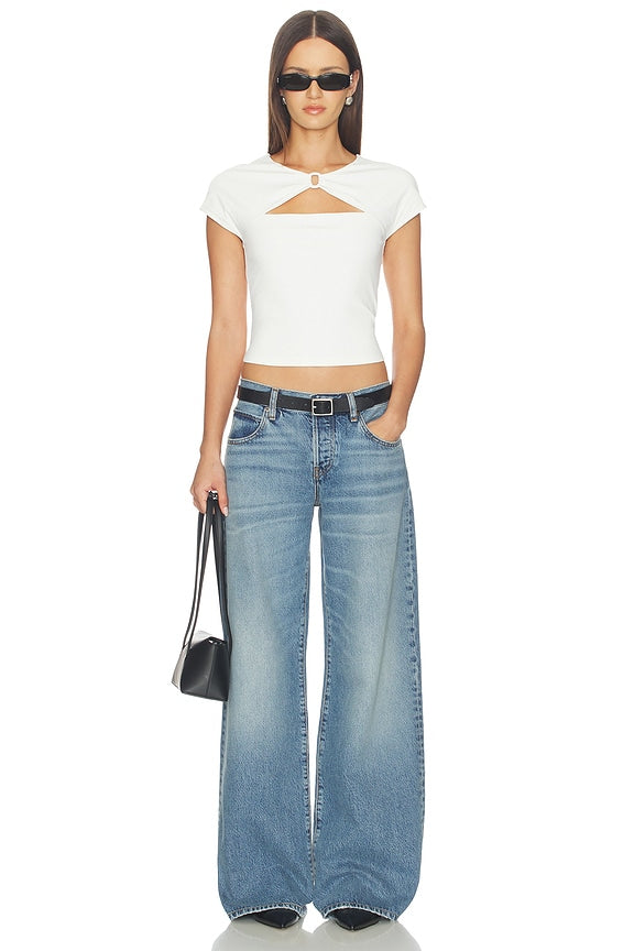 x Alexandra Leclerc The Leo Low Rise Baggy Jean