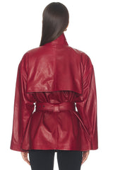 x Alexandra Leclerc The Alexandra Leather Trench